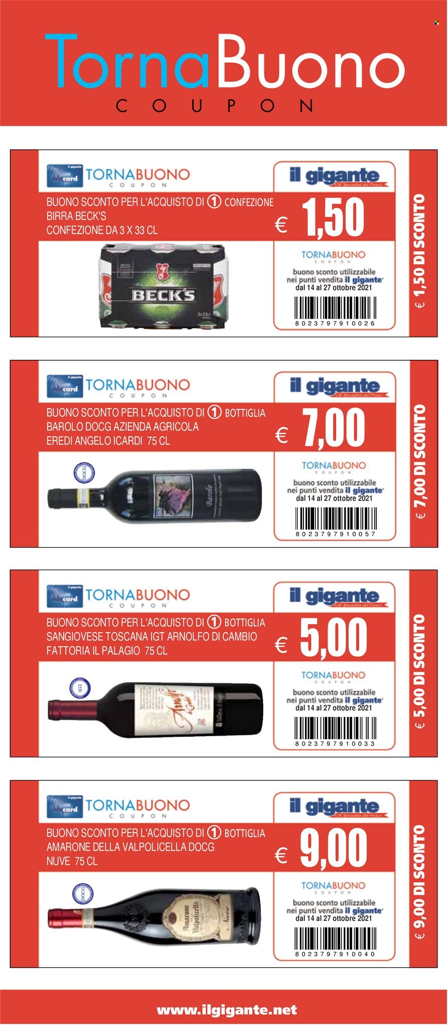 Volantino Il Gigante - 14/10/2021 - 27/10/2021. Pagina 5