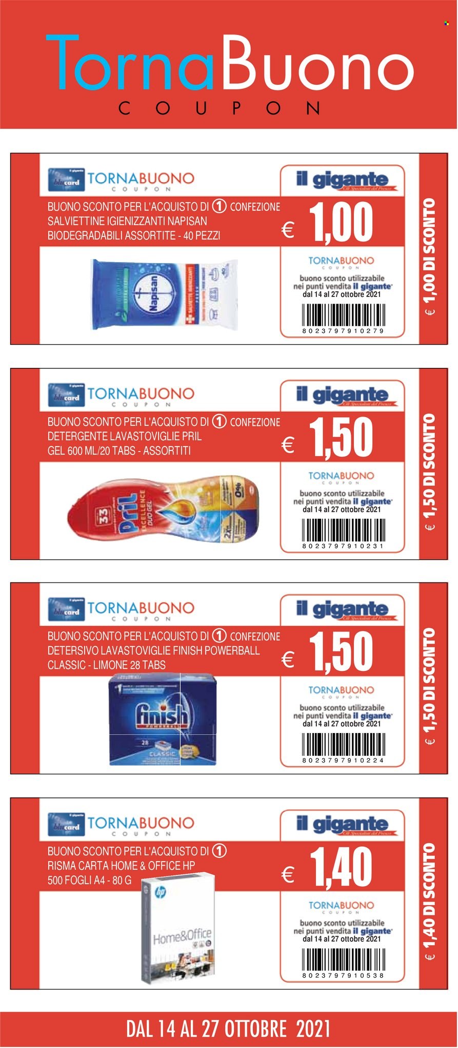 Volantino Il Gigante - 14/10/2021 - 27/10/2021. Pagina 10