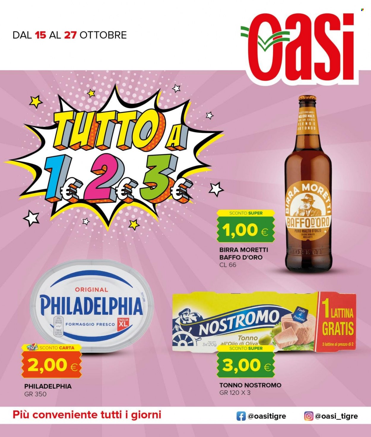 Volantino Oasi - 15/10/2021 - 27/10/2021. Pagina 1