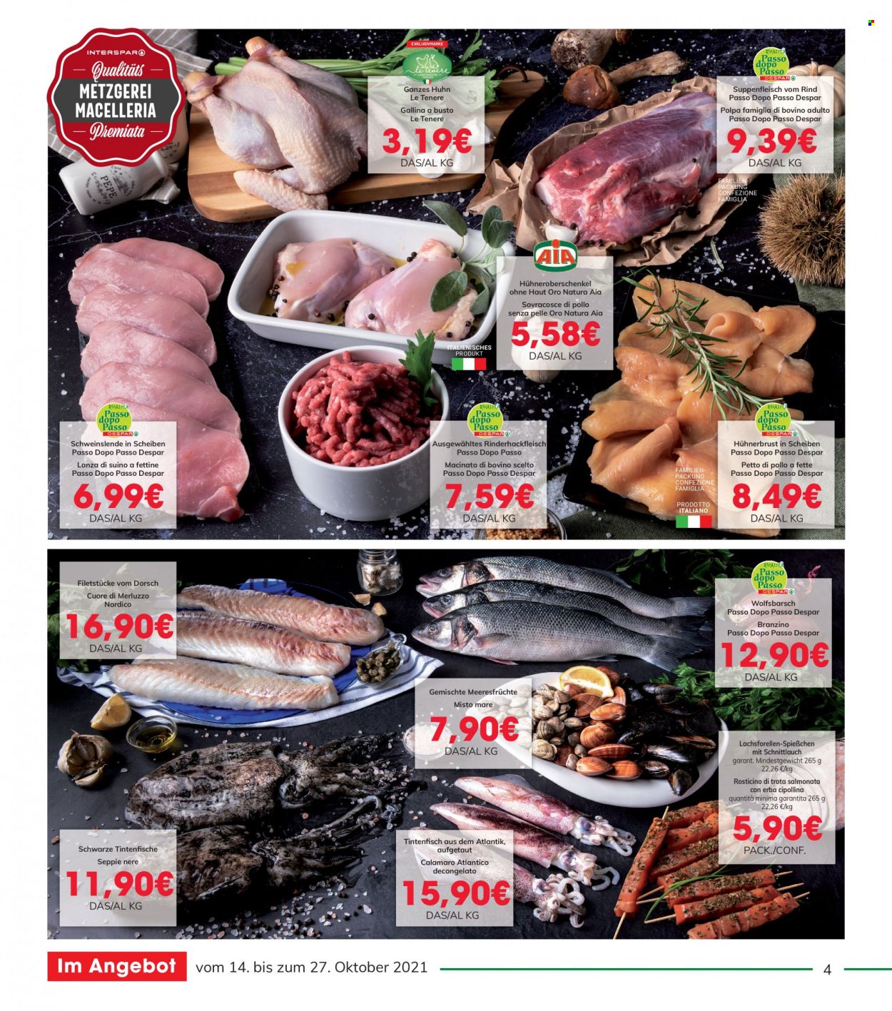 Volantino Interspar - 14/10/2021 - 27/10/2021. Pagina 4