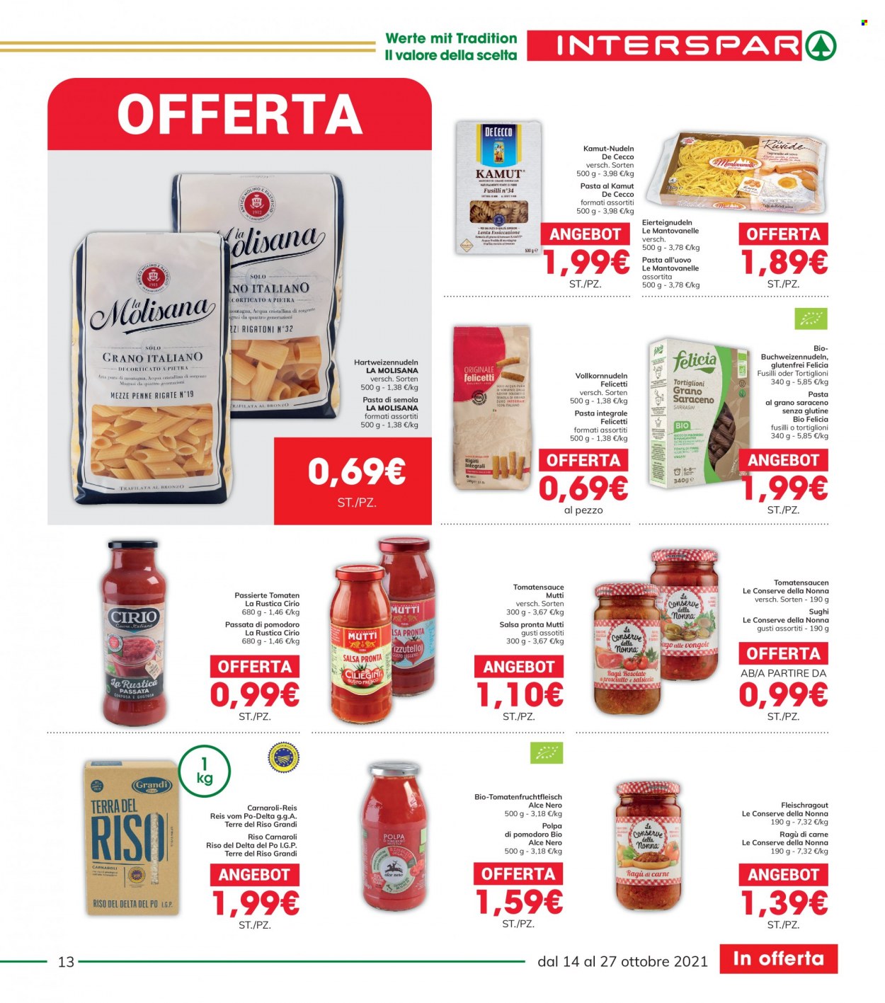 Volantino Interspar - 14/10/2021 - 27/10/2021. Pagina 13
