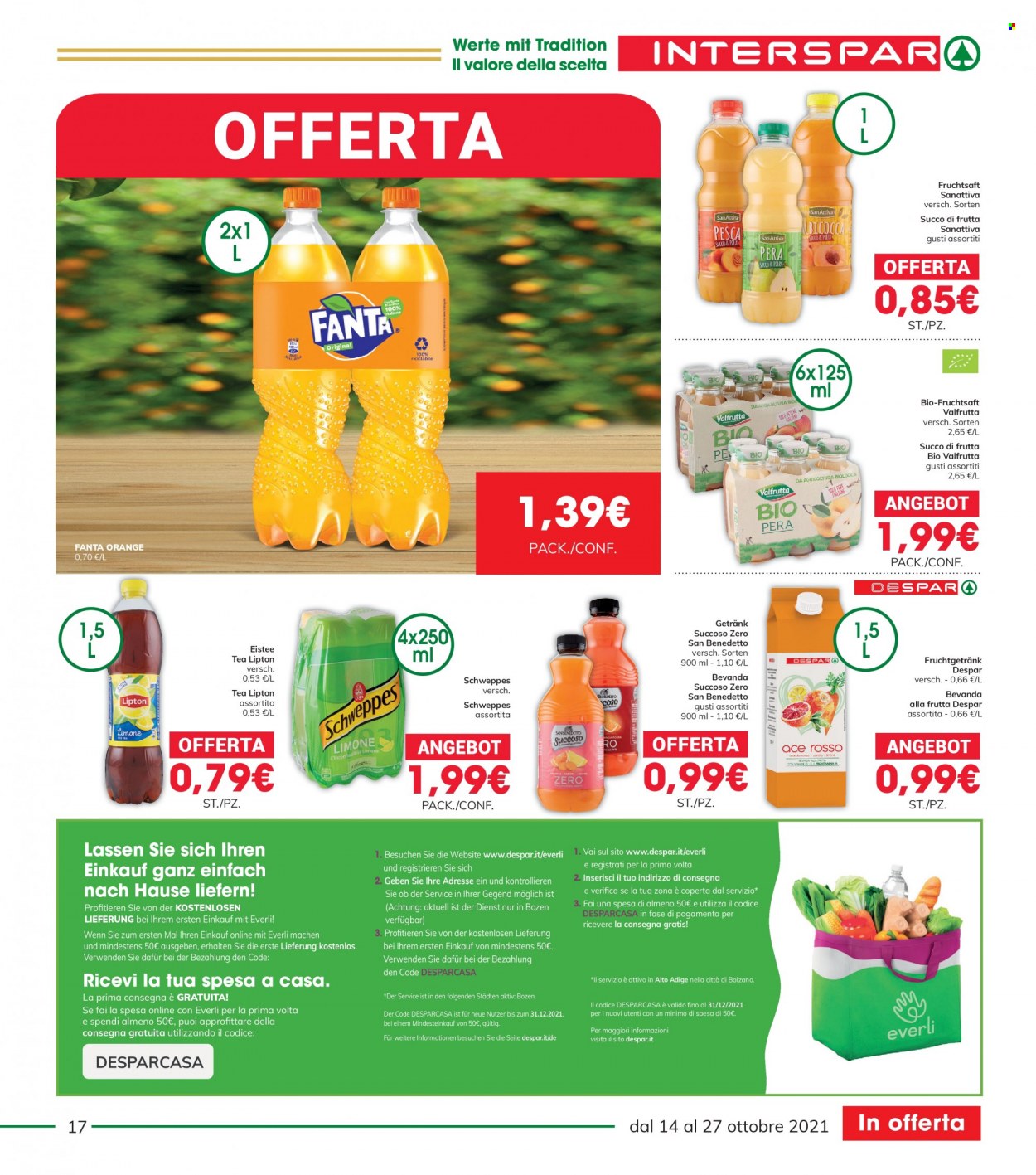 Volantino Interspar - 14/10/2021 - 27/10/2021. Pagina 17