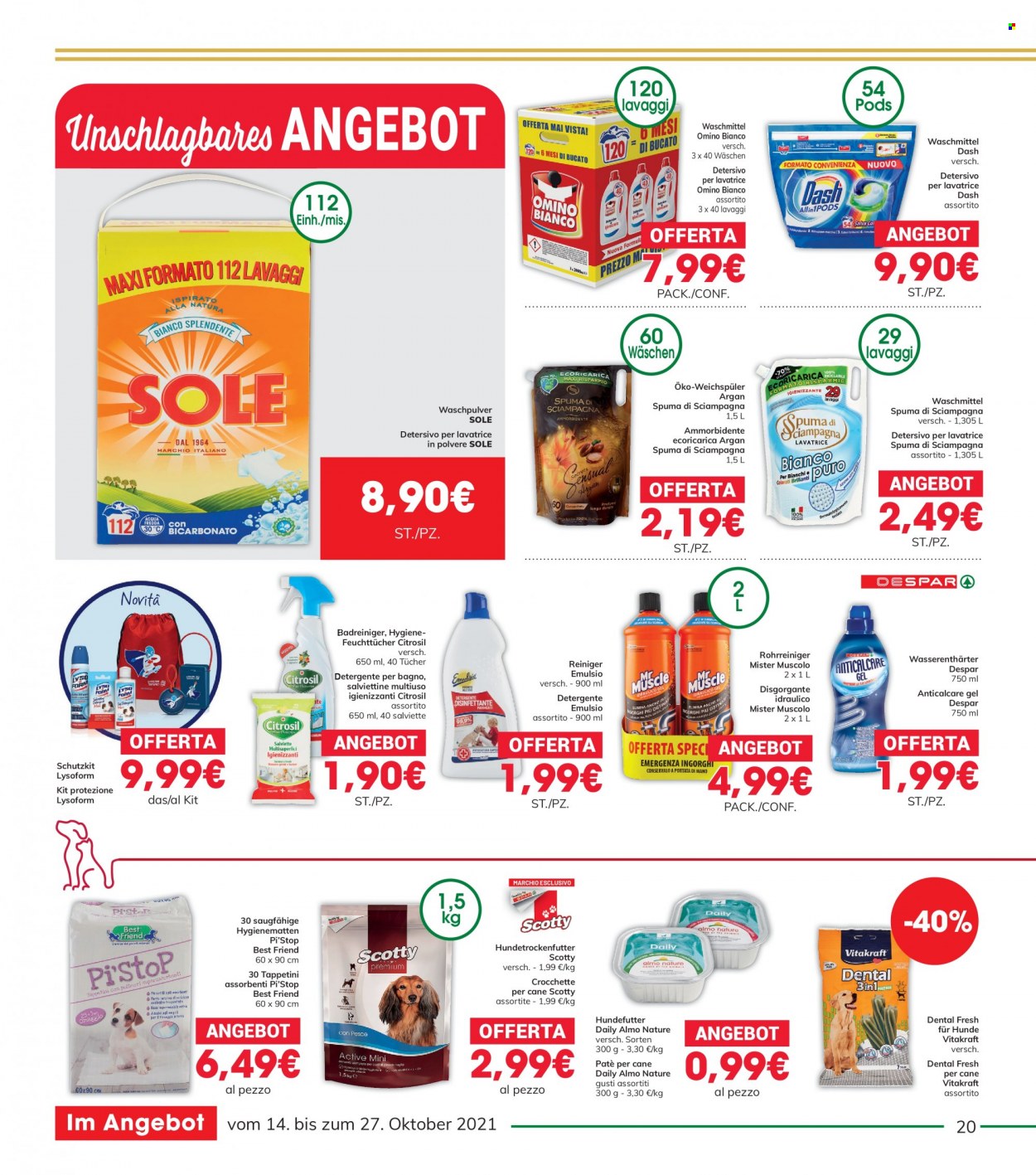 Volantino Interspar - 14/10/2021 - 27/10/2021. Pagina 20