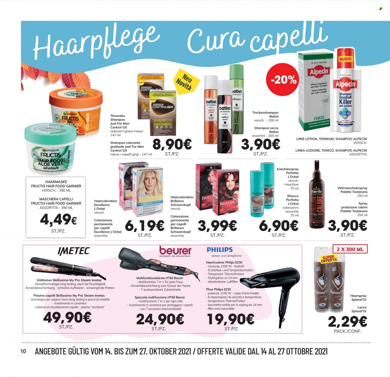 Volantino Interspar - 14/10/2021 - 27/10/2021. Pagina 10