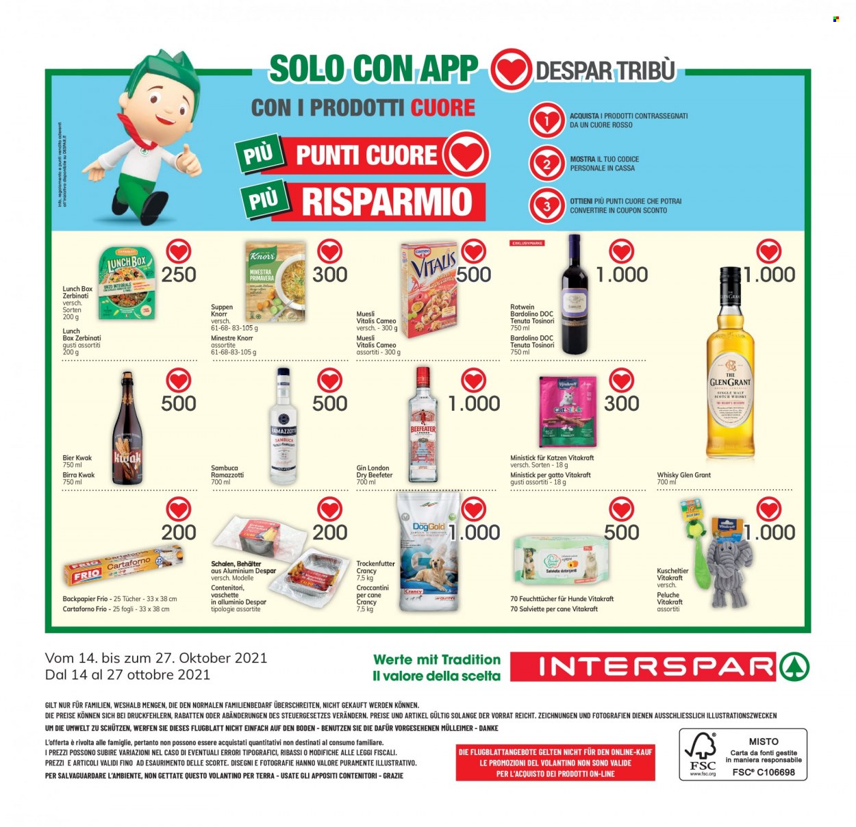 Volantino Interspar - 14/10/2021 - 27/10/2021. Pagina 16