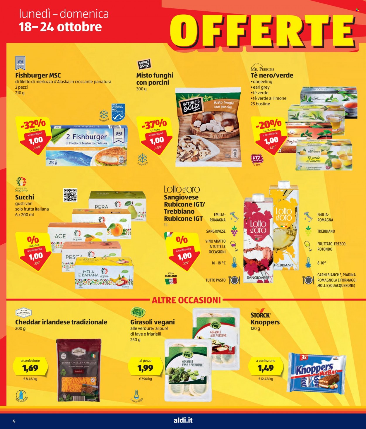 Volantino Aldi - 18/10/2021 - 24/10/2021. Pagina 4