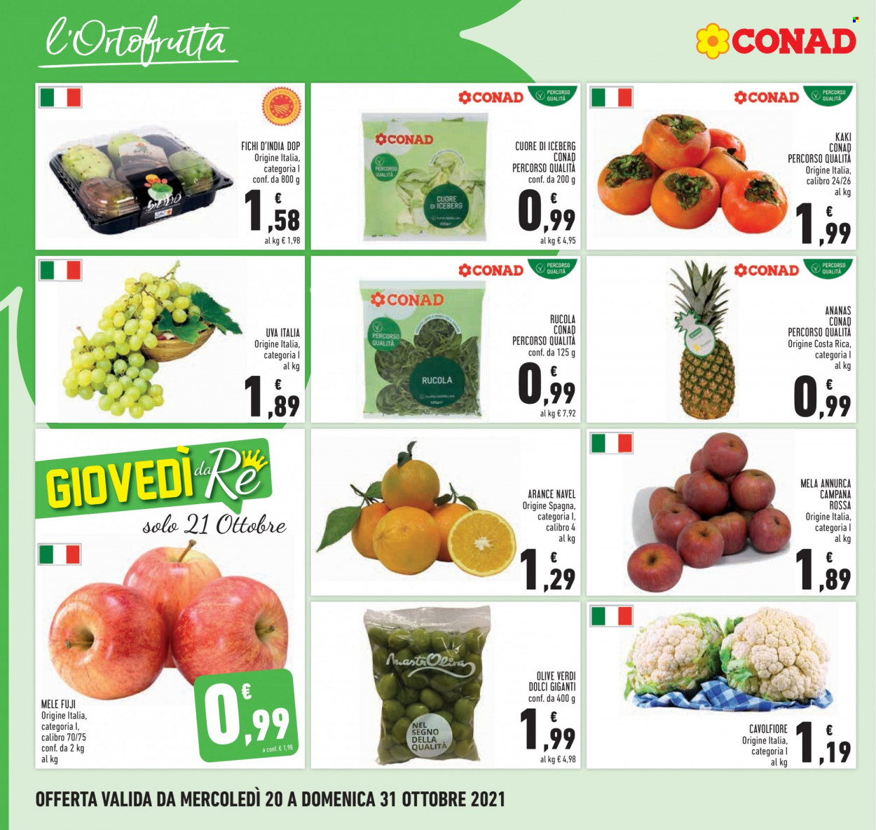 Volantino Conad - 20/10/2021 - 31/10/2021. Pagina 8