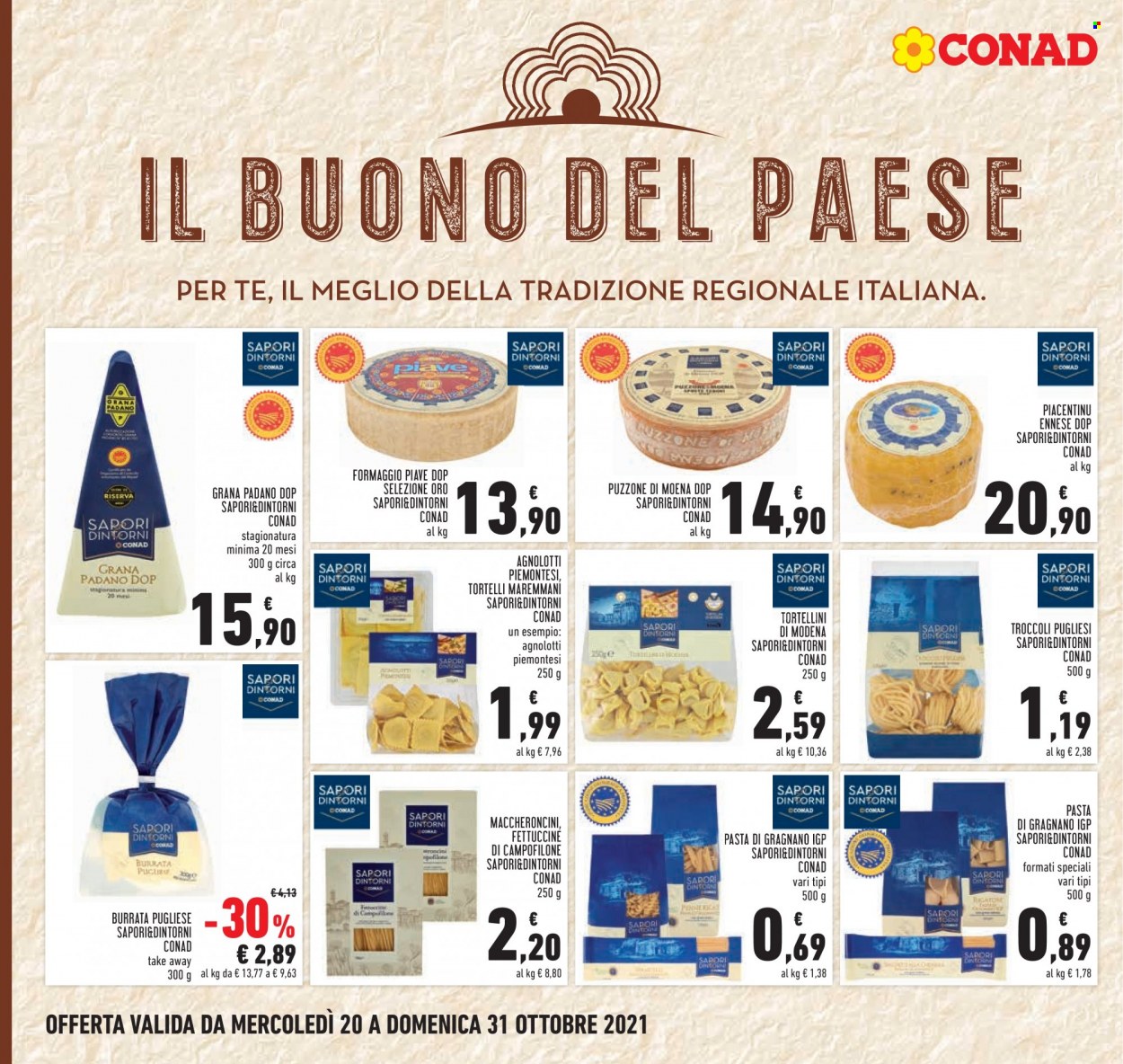 Volantino Conad - 20/10/2021 - 31/10/2021. Pagina 14