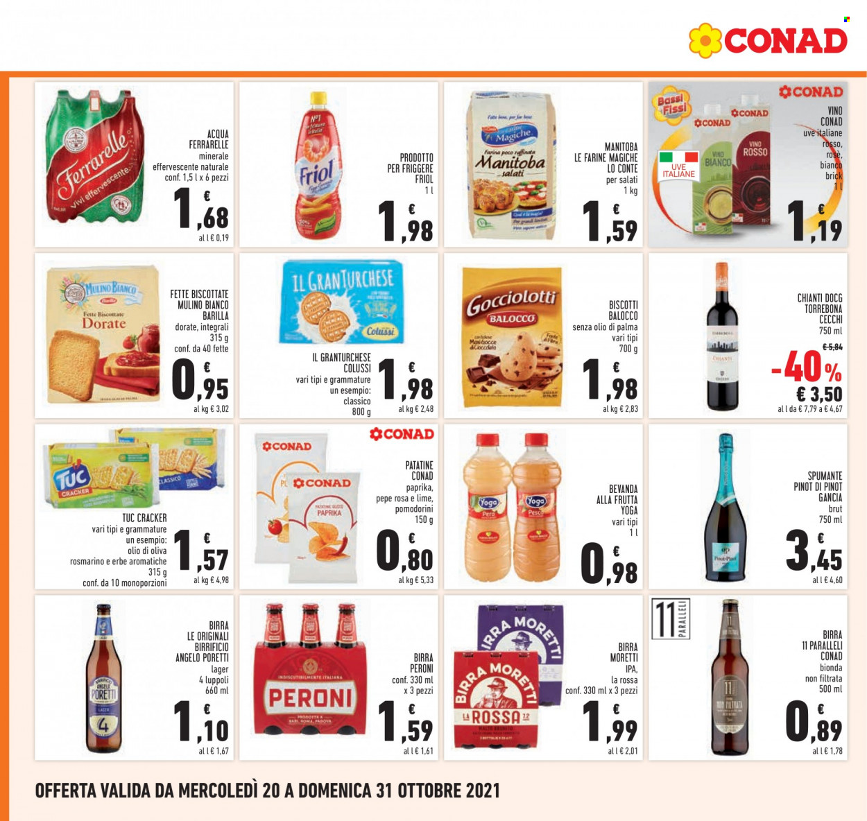 Volantino Conad - 20/10/2021 - 31/10/2021. Pagina 24
