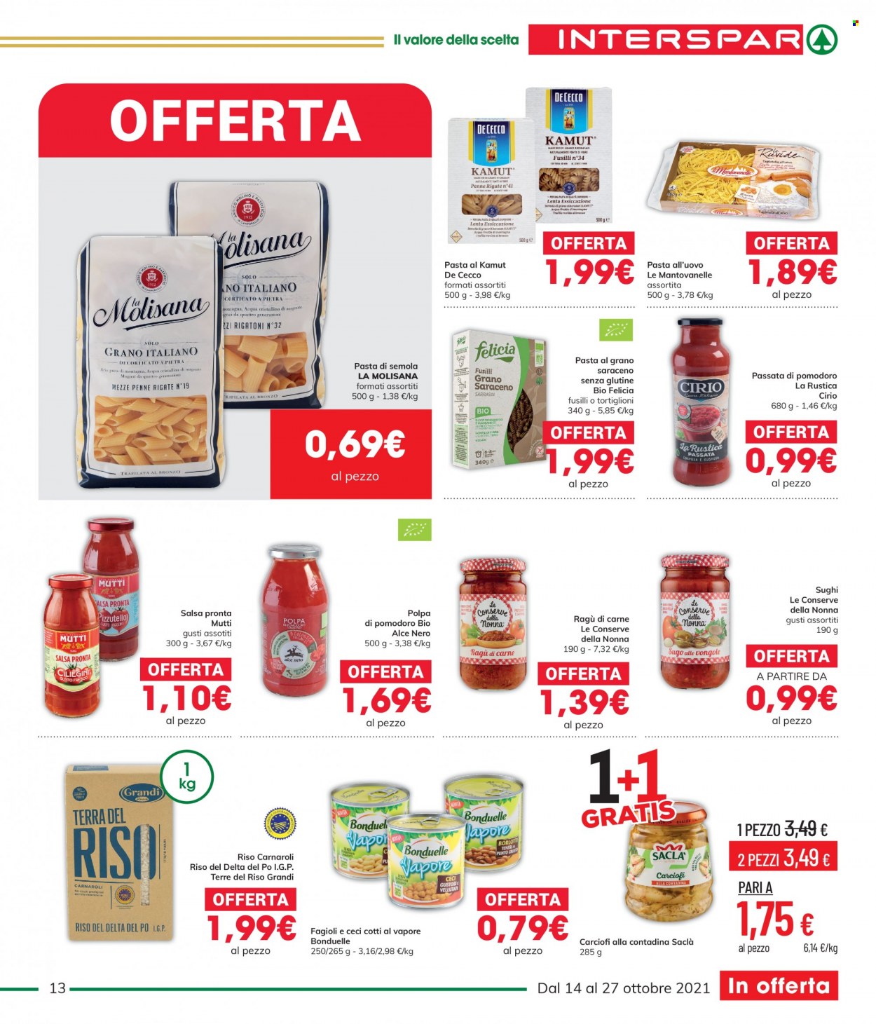 Volantino Interspar - 14/10/2021 - 27/10/2021. Pagina 13