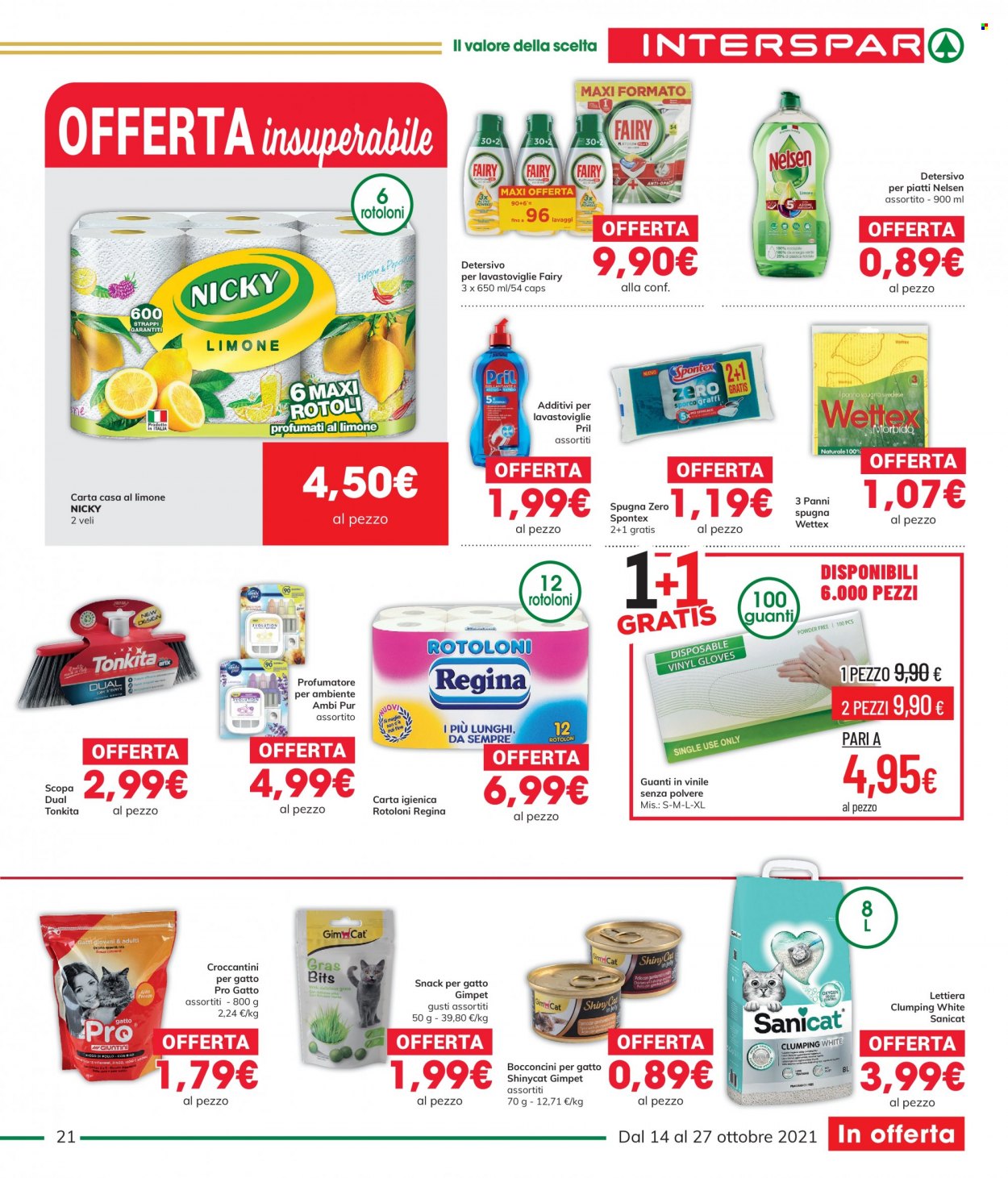 Volantino Interspar - 14/10/2021 - 27/10/2021. Pagina 21