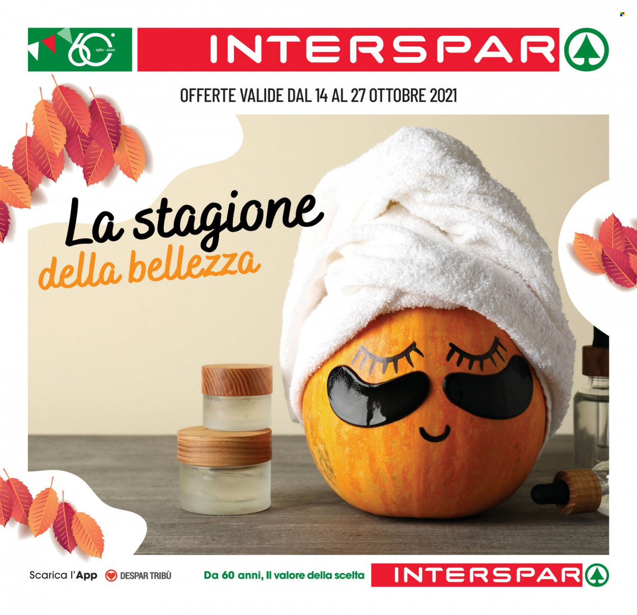 Volantino Interspar - 14/10/2021 - 27/10/2021. Pagina 1