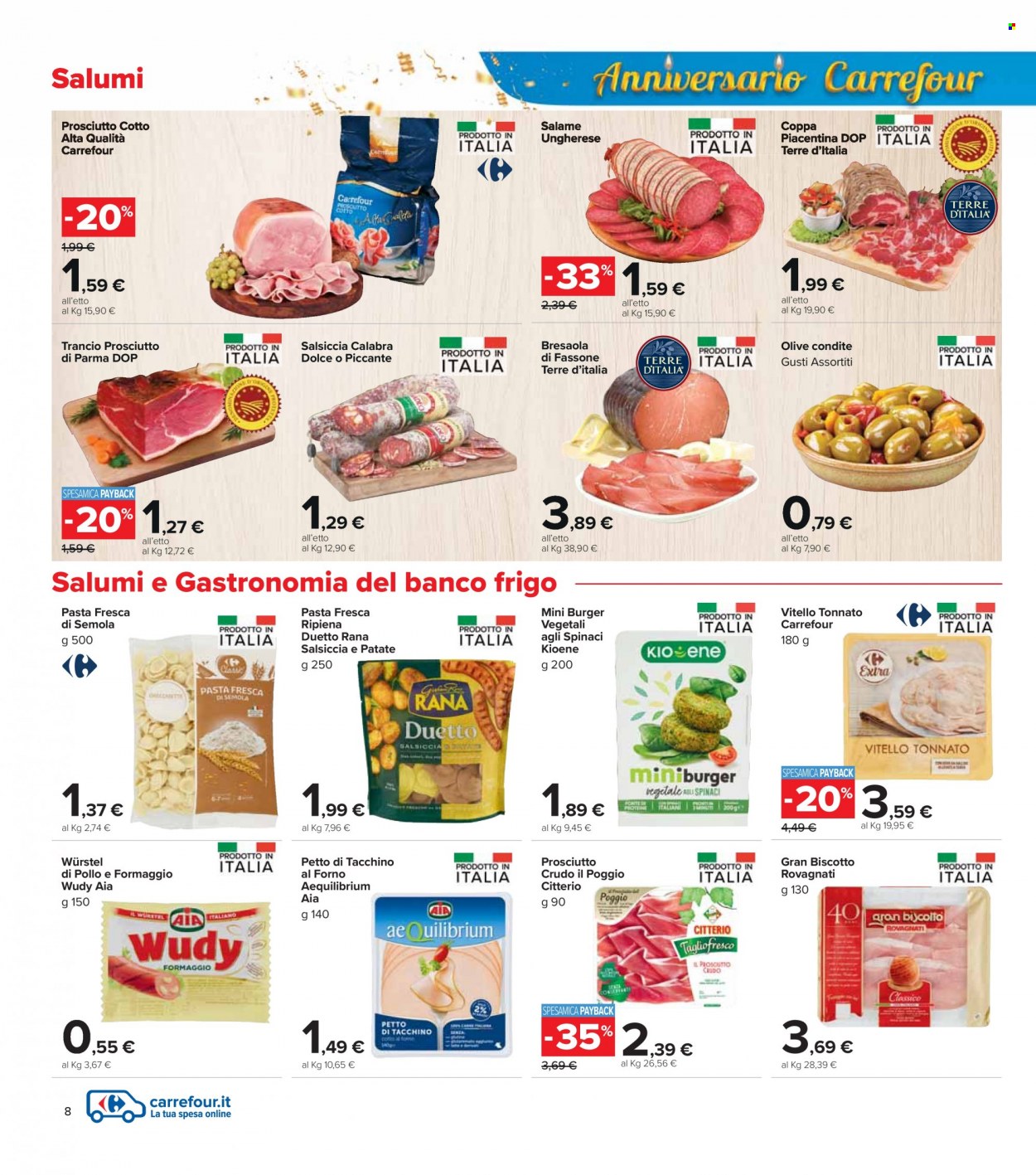 Volantino Carrefour. Pagina 8