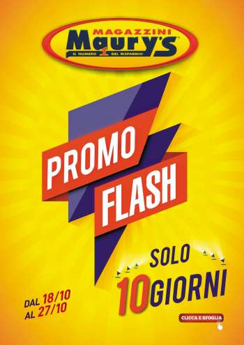 Volantino Maury's - 18.10.2021 - 27.10.2021.