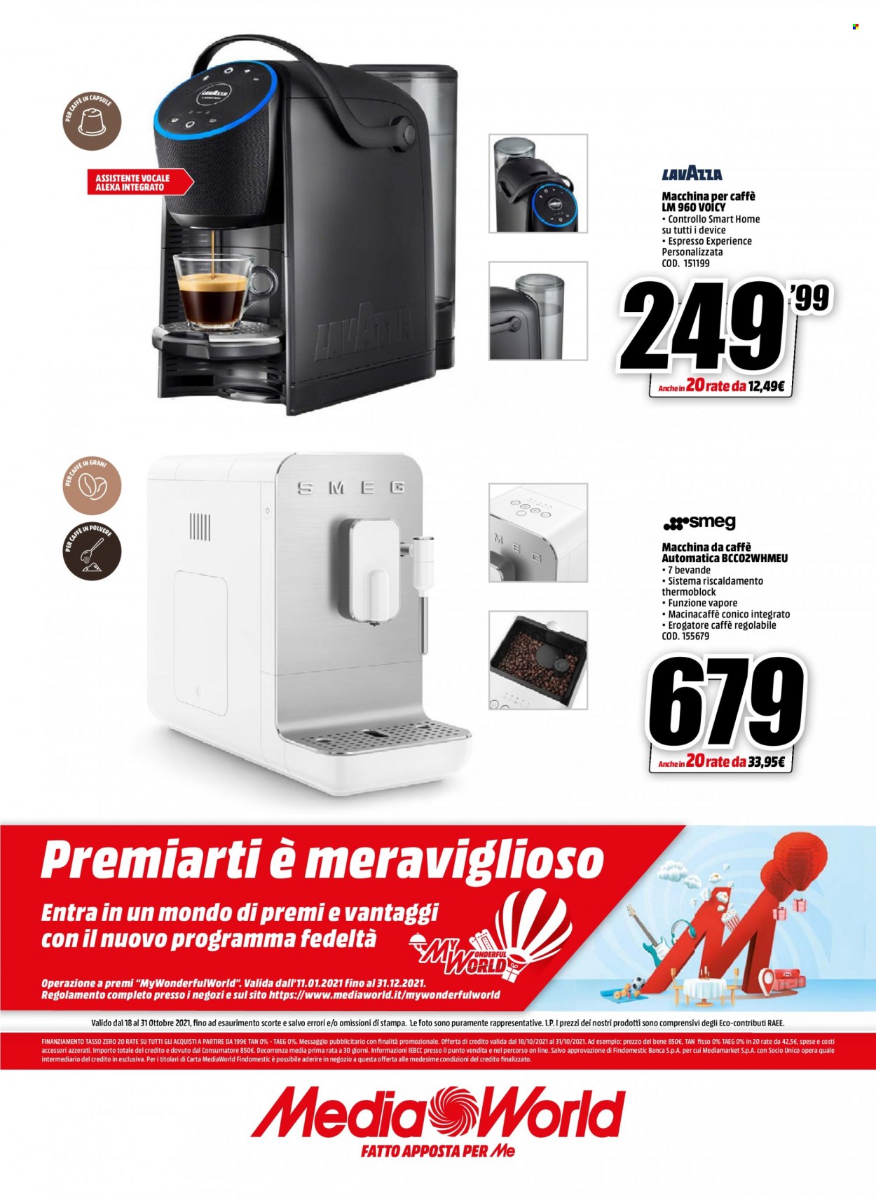 Volantino MediaWorld - 18/10/2021 - 31/10/2021. Pagina 8
