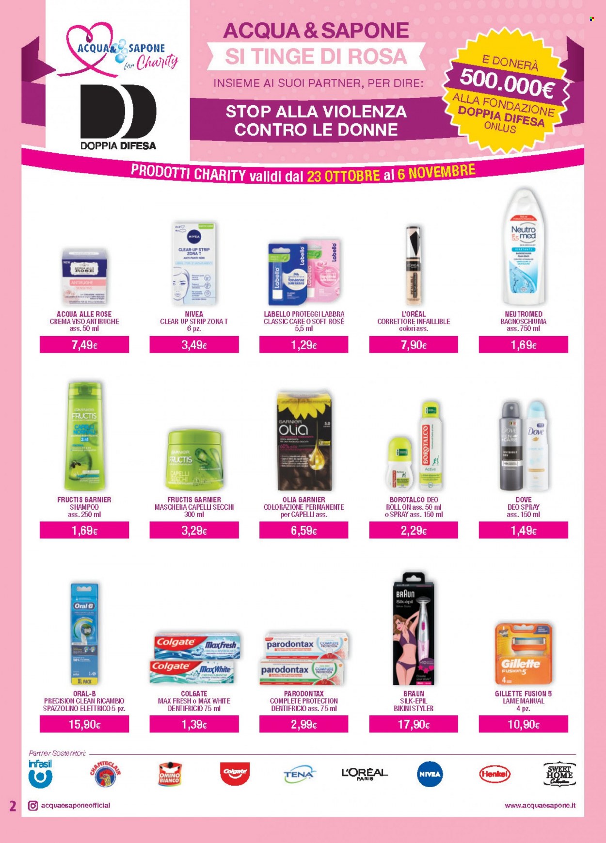 Volantino Acqua & Sapone - 21/10/2021 - 9/11/2021. Pagina 2