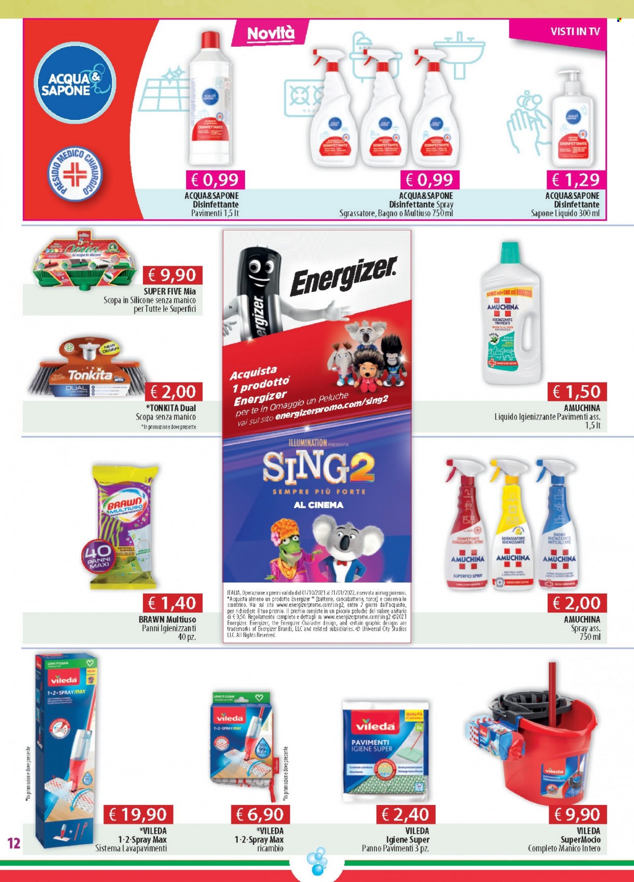 Volantino Acqua & Sapone - 21/10/2021 - 9/11/2021. Pagina 12