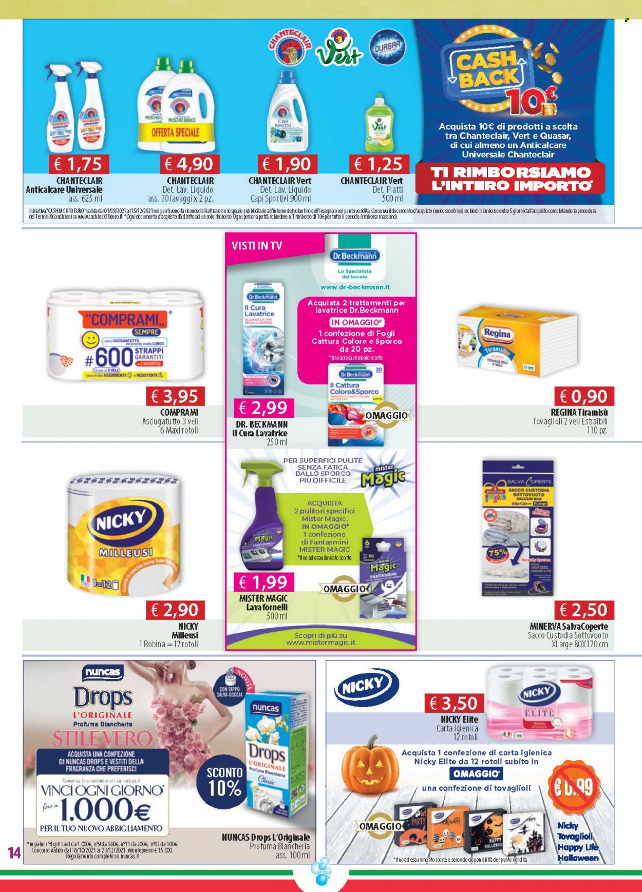 Volantino Acqua & Sapone - 21/10/2021 - 9/11/2021. Pagina 14