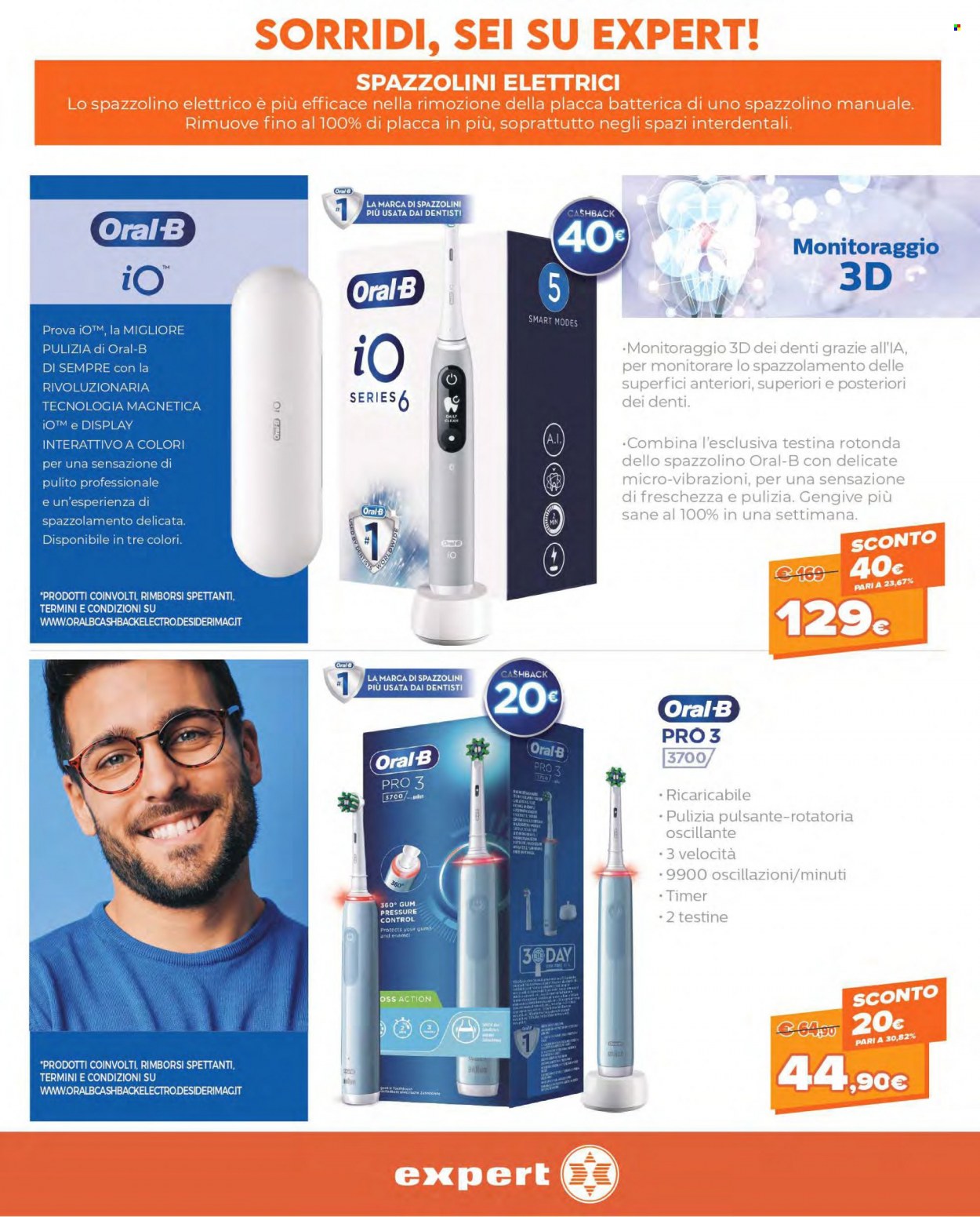 thumbnail - Volantino Expert - 18/10/2021 - 31/10/2021 - Prodotti in offerta - spazzolino, spazzolino elettrico, Oral-B. Pagina 36.