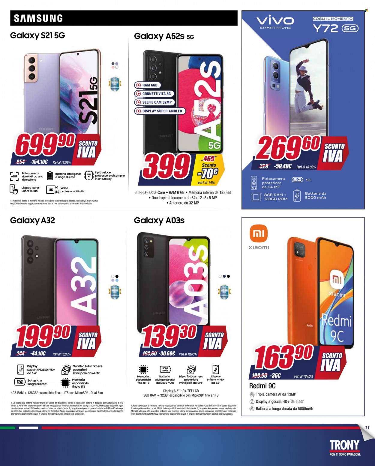 Volantino Trony - 20/10/2021 - 29/10/2021. Pagina 11