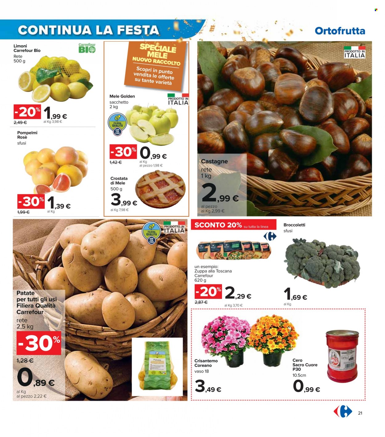 Volantino Carrefour - 19/10/2021 - 28/10/2021. Pagina 21