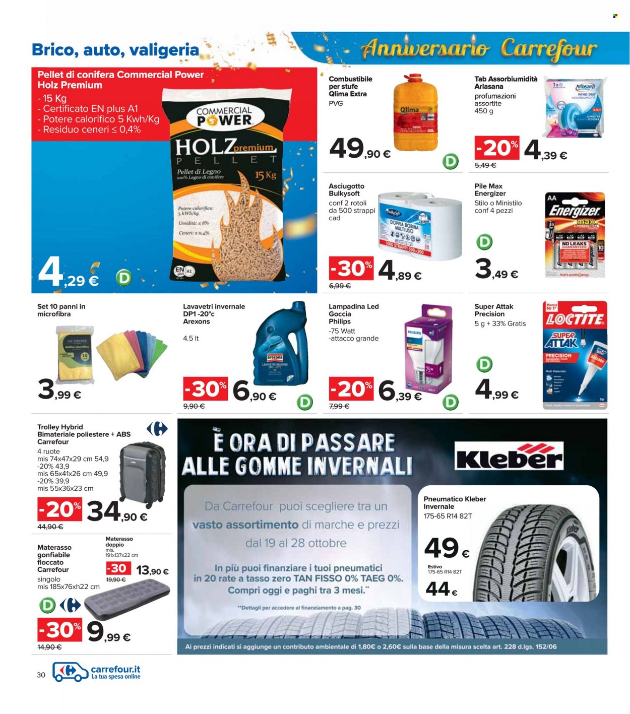 Volantino Carrefour - 19/10/2021 - 28/10/2021. Pagina 30