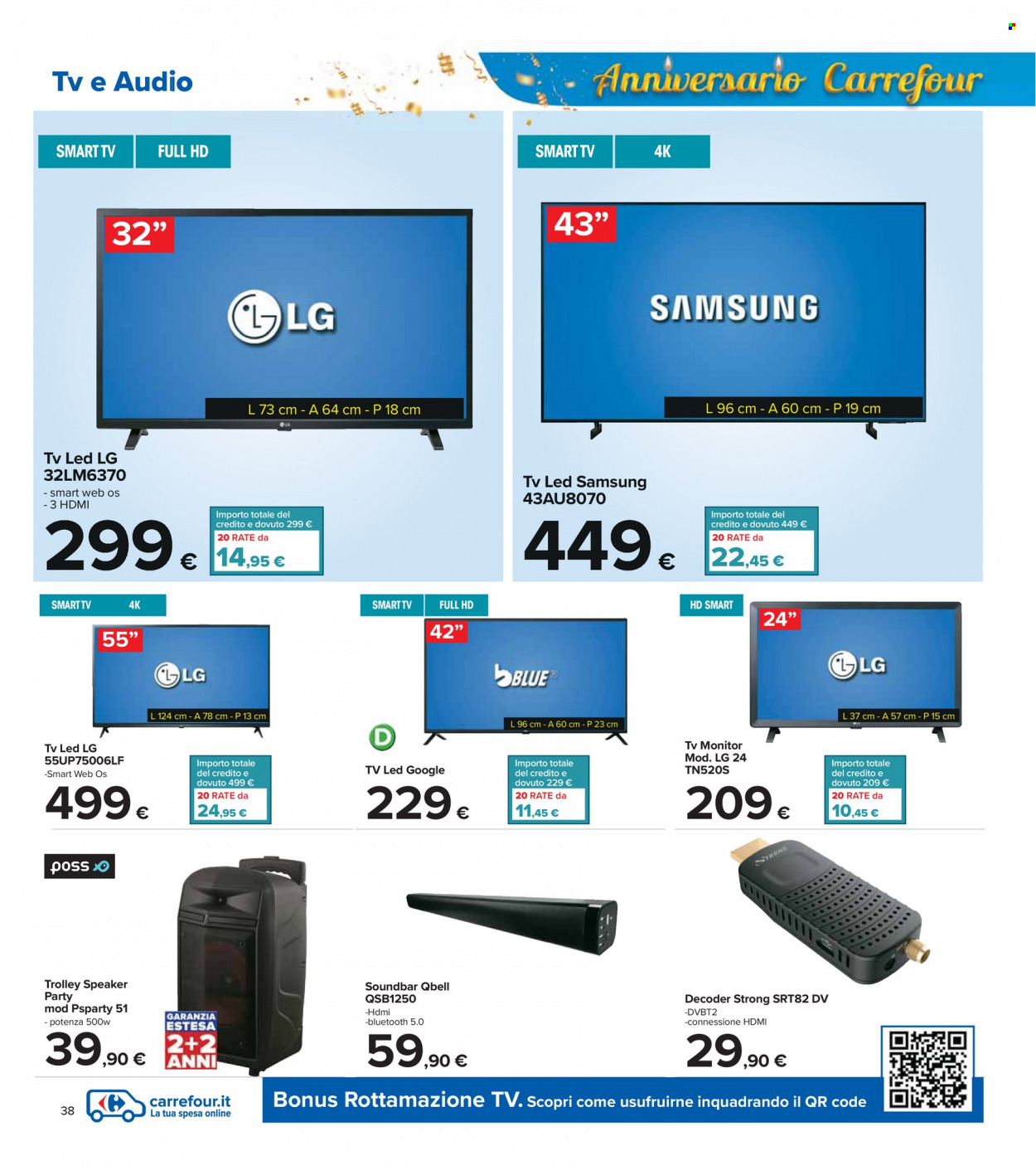 Volantino Carrefour - 19/10/2021 - 28/10/2021. Pagina 38
