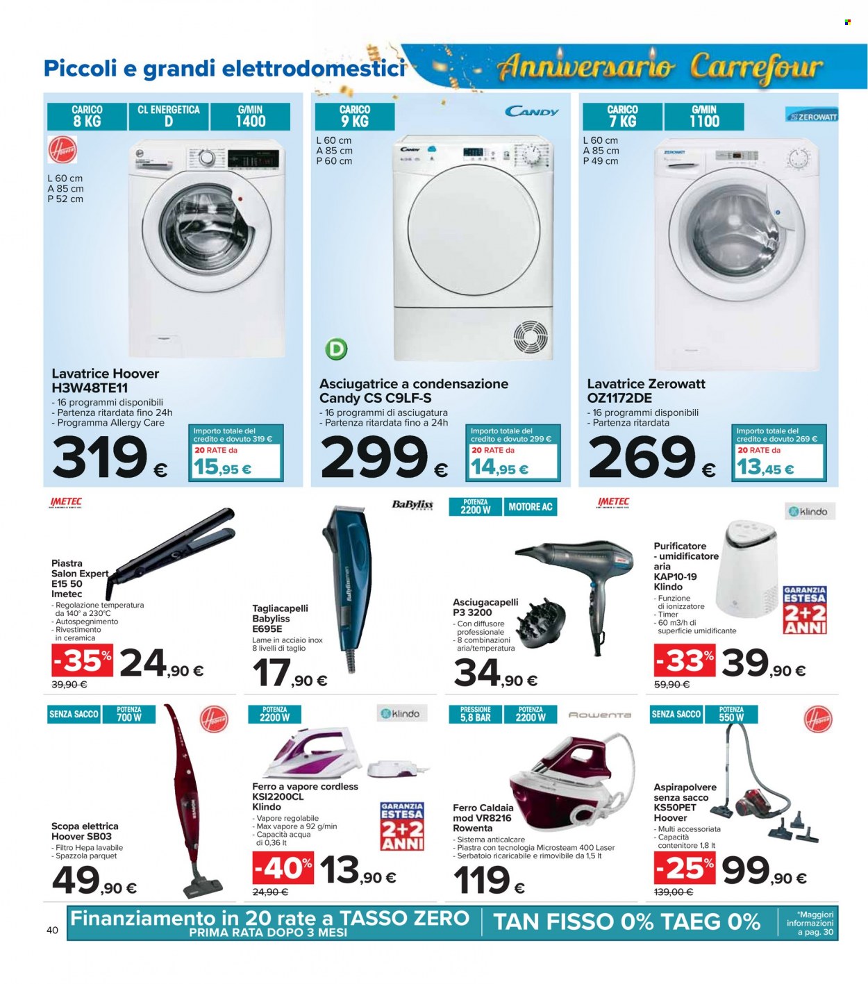 Volantino Carrefour - 19/10/2021 - 28/10/2021. Pagina 40
