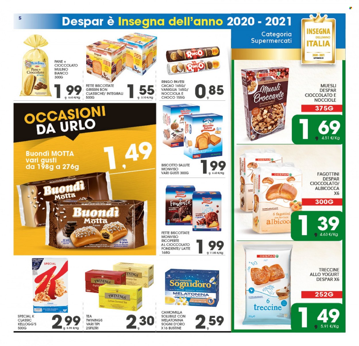 Volantino Eurospar - 18/10/2021 - 27/10/2021. Pagina 5