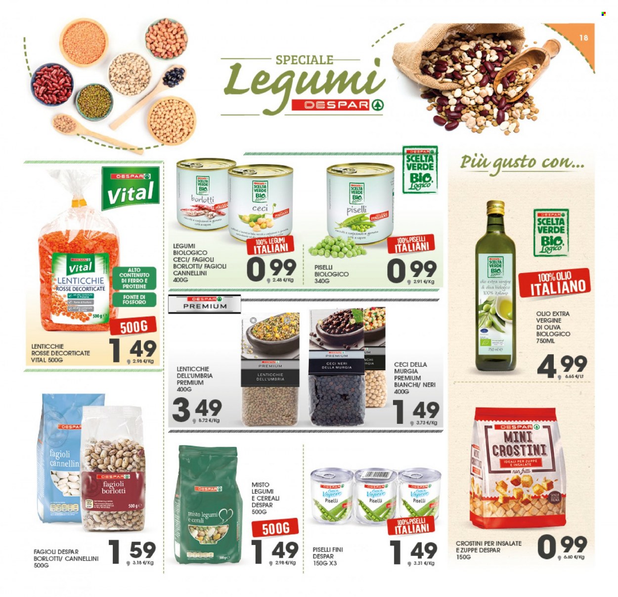 Volantino Eurospar - 18/10/2021 - 27/10/2021. Pagina 18