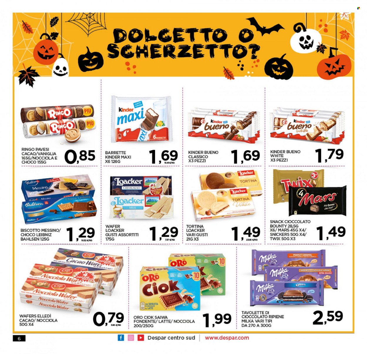 Volantino Interspar - 18/10/2021 - 27/10/2021. Pagina 6