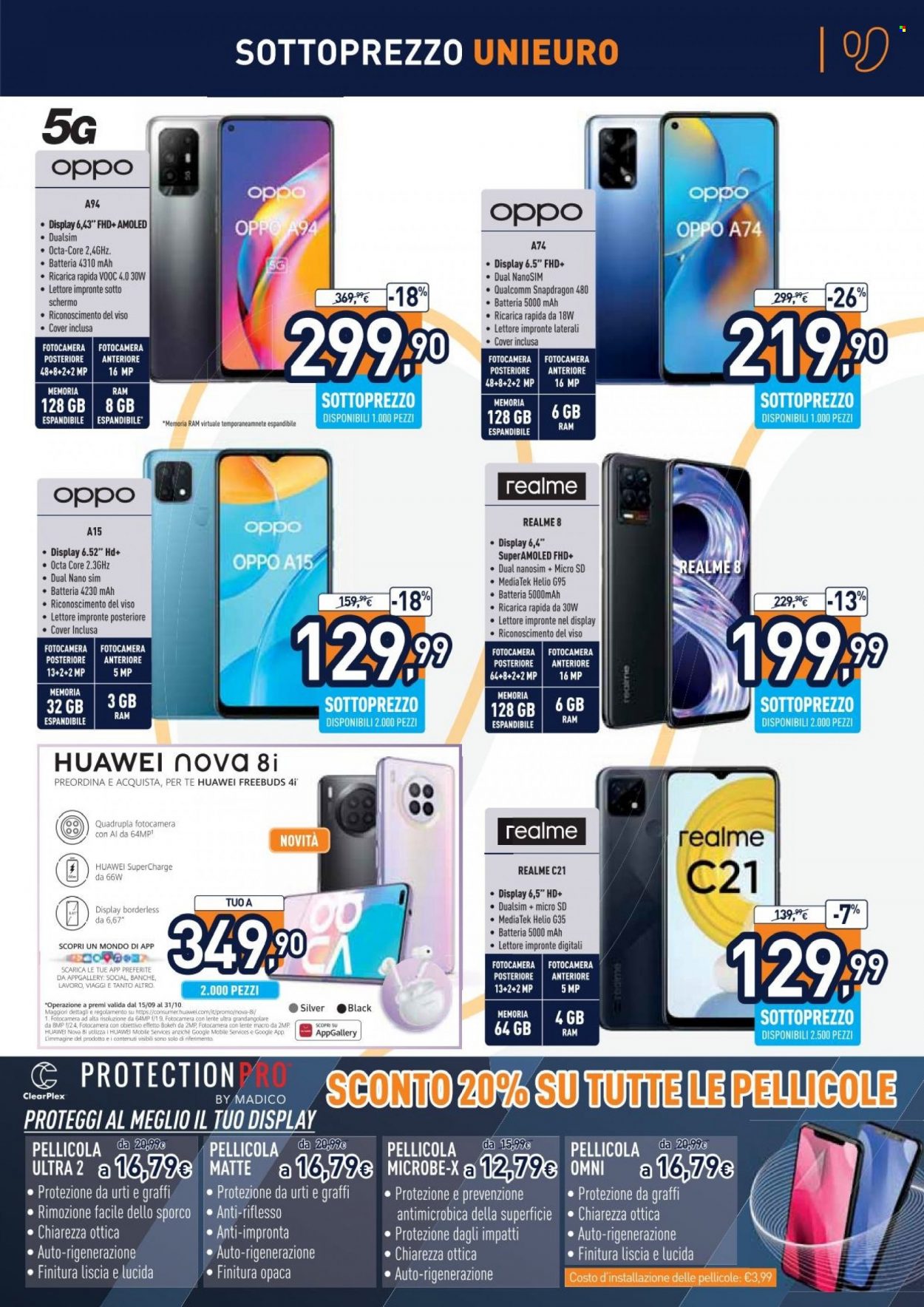 Volantino Unieuro - 18/10/2021 - 24/10/2021. Pagina 5
