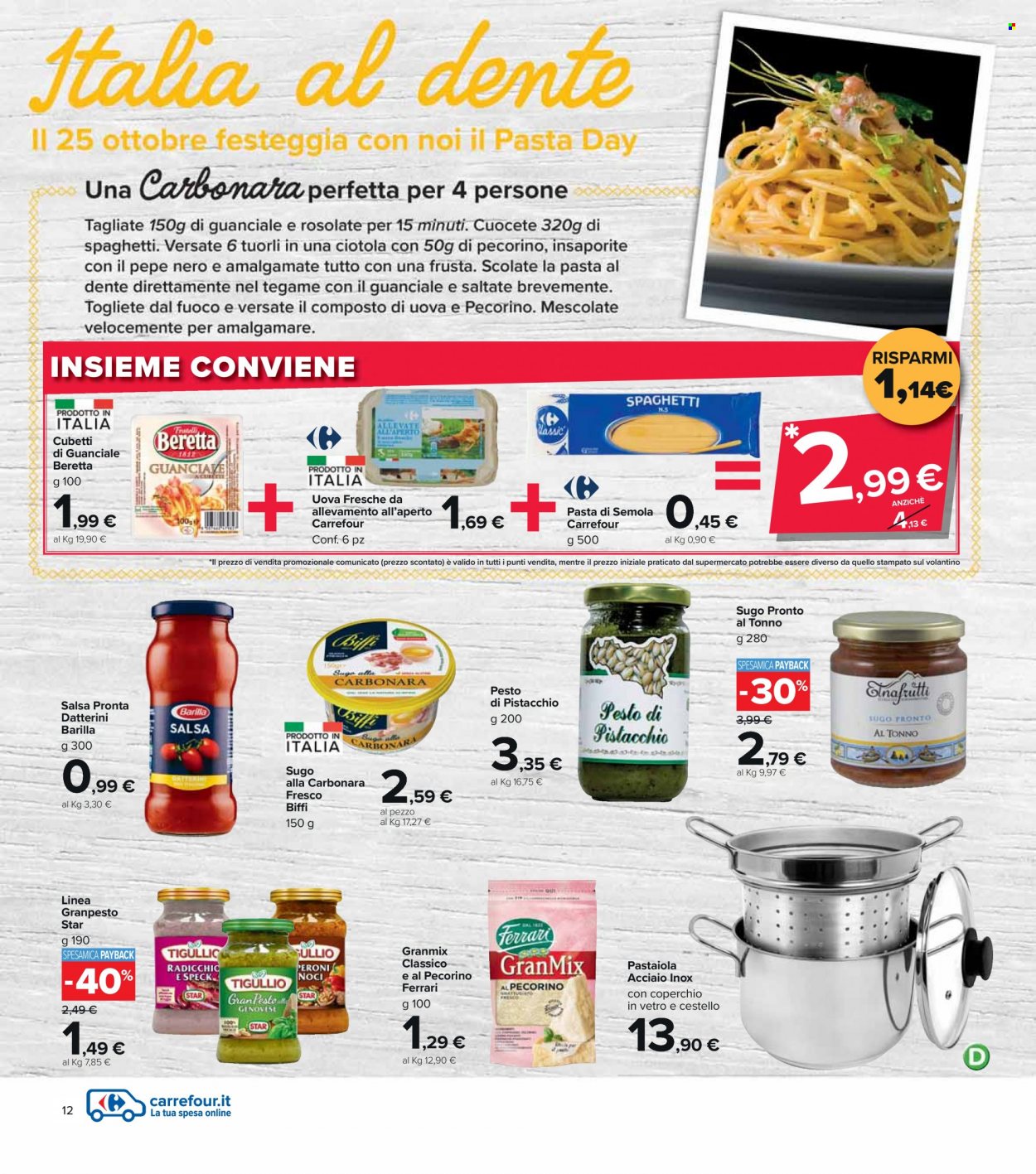 Volantino Carrefour - 19/10/2021 - 28/10/2021. Pagina 12