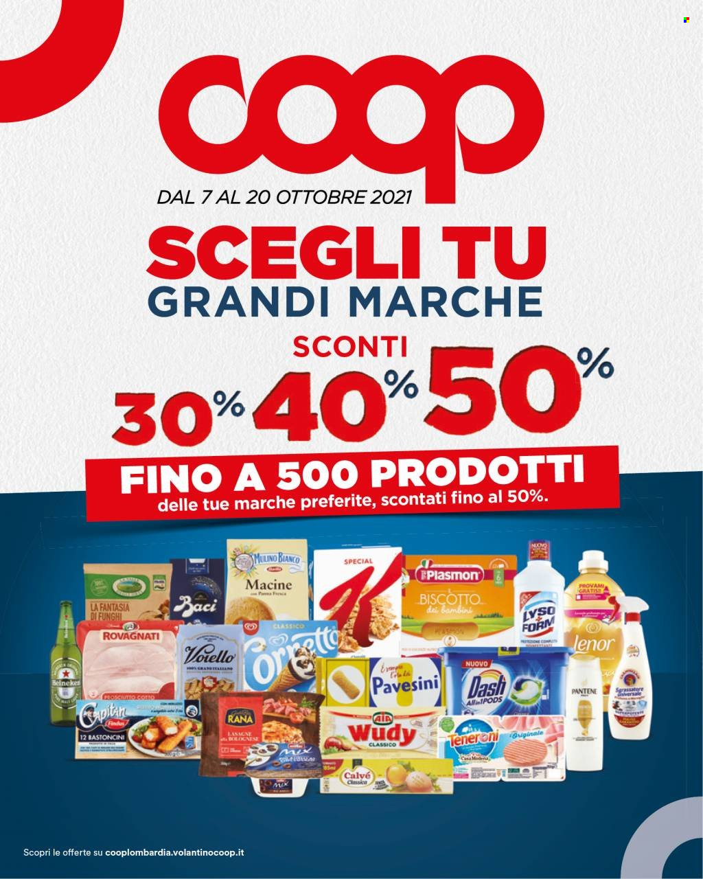 Leták Coop - 7.10.2021 - 20.10.2021. Strana 1
