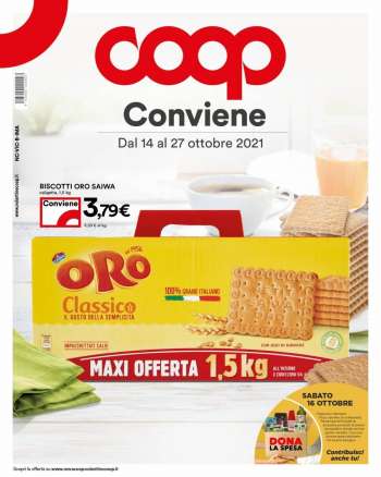 Volantino Coop - 14.10.2021 - 27.10.2021.