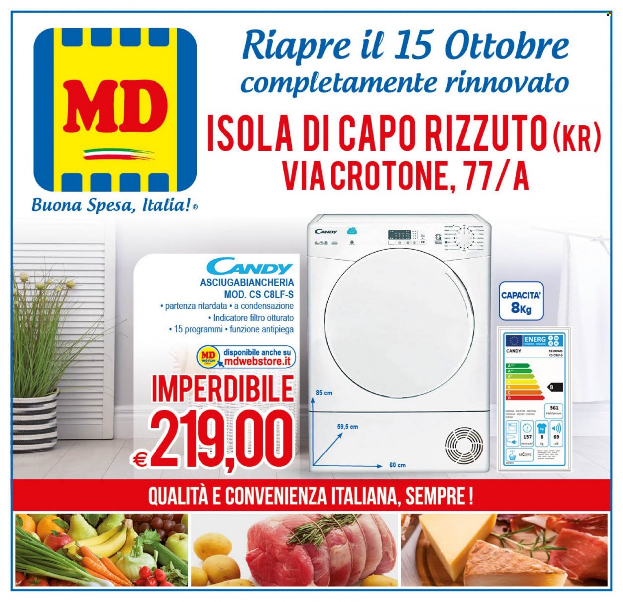 Volantino MD Discount - 15/10/2021 - 25/10/2021. Pagina 1