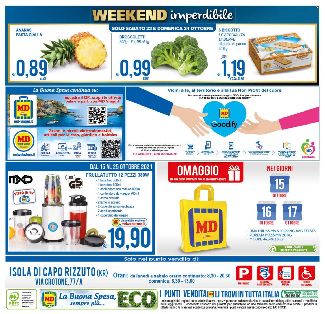 Volantino MD Discount - 15/10/2021 - 25/10/2021. Pagina 16