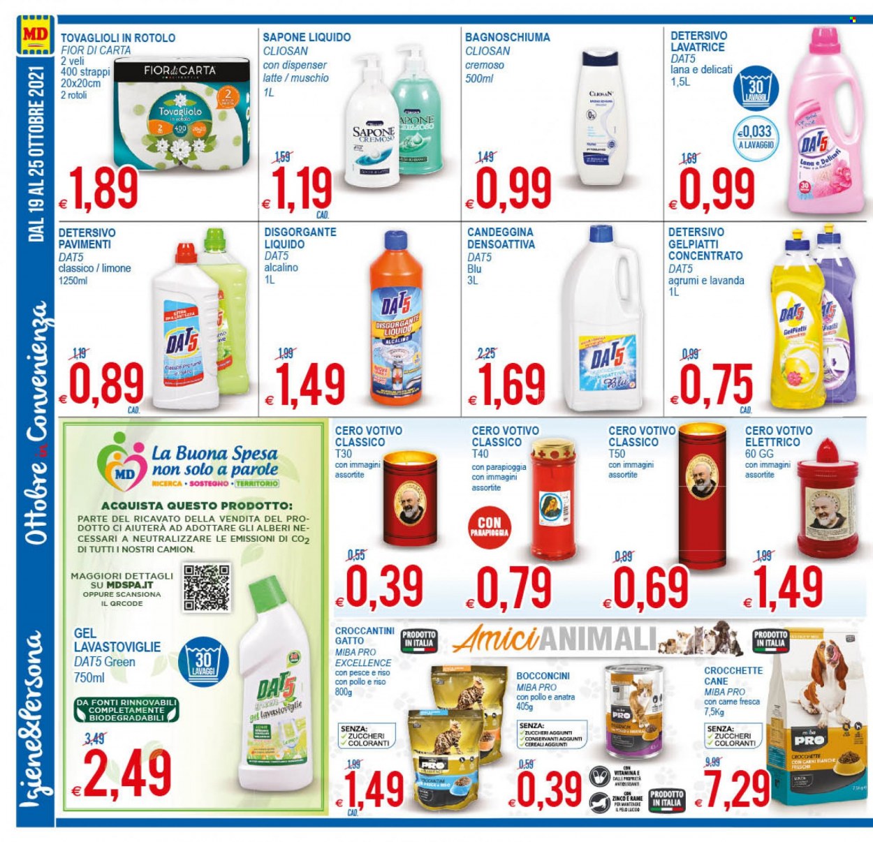 Volantino MD Discount - 19/10/2021 - 25/10/2021. Pagina 12