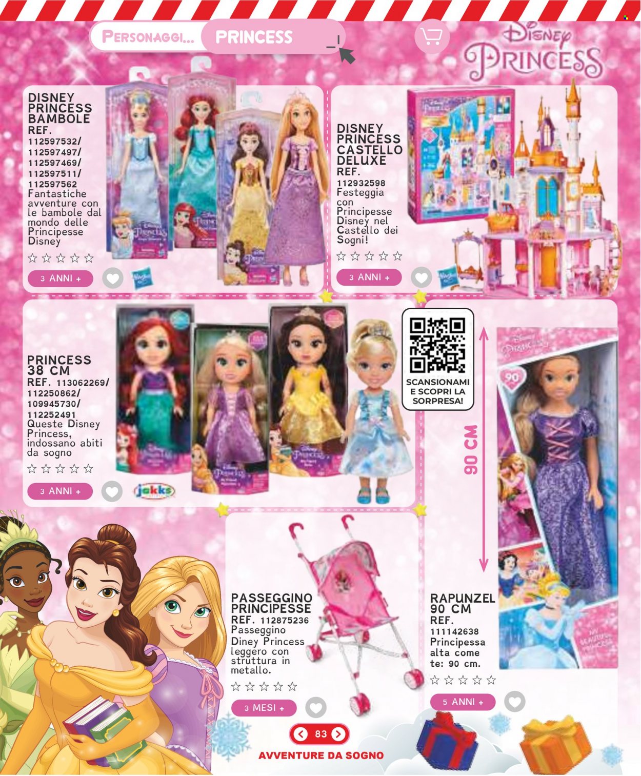 thumbnail - Volantino Toys Center - Prodotti in offerta - Disney, bambola, Rapunzel. Pagina 85.