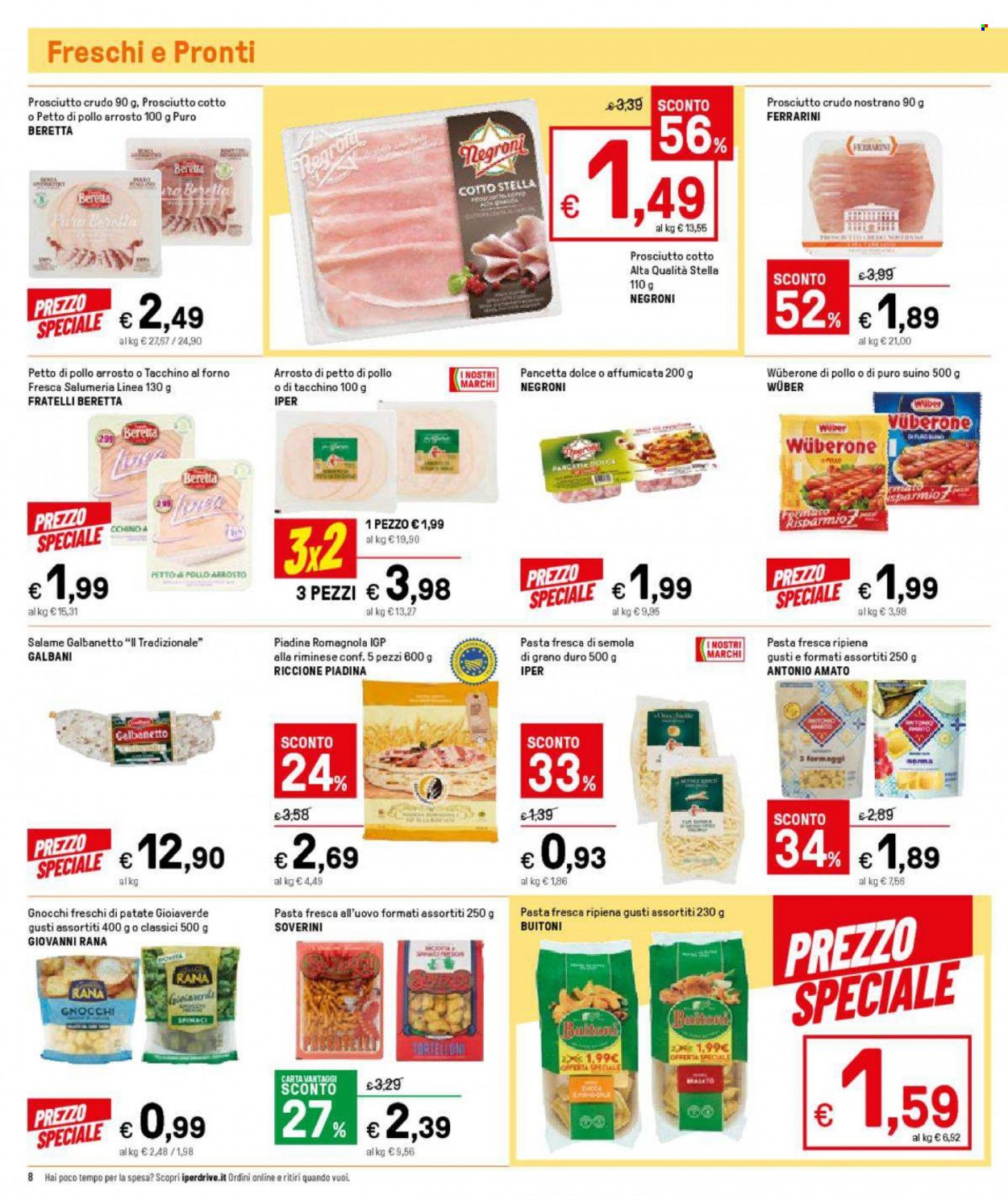 Volantino Iper, La grande i - 22/10/2021 - 3/11/2021. Pagina 8