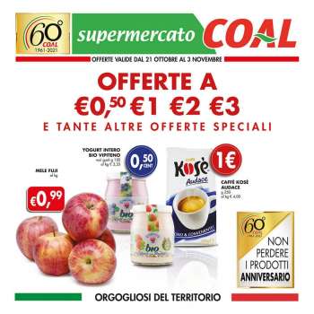 Volantino COAL - 21.10.2021 - 3.11.2021.