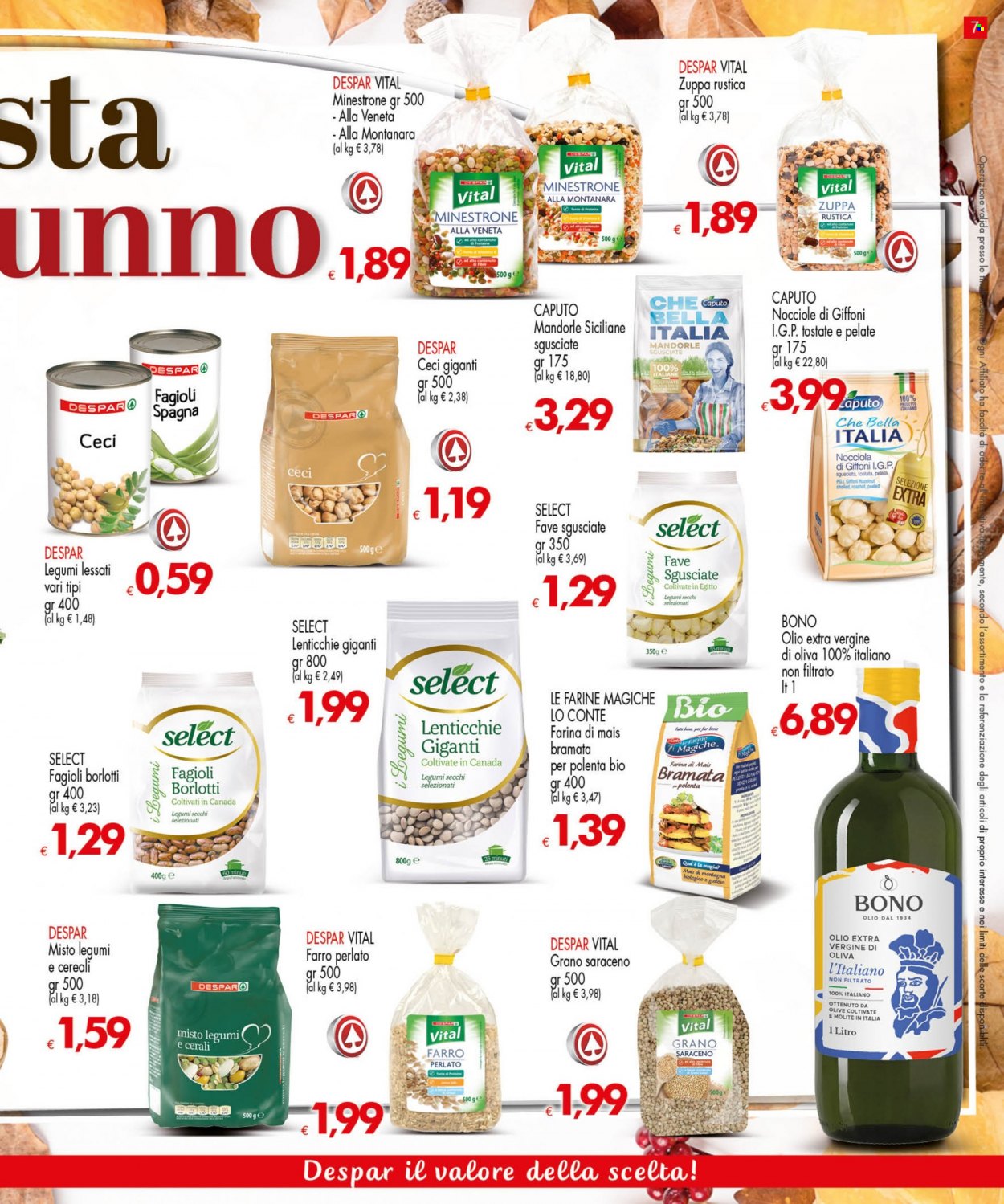 Volantino Eurospar - 21/10/2021 - 3/11/2021. Pagina 7