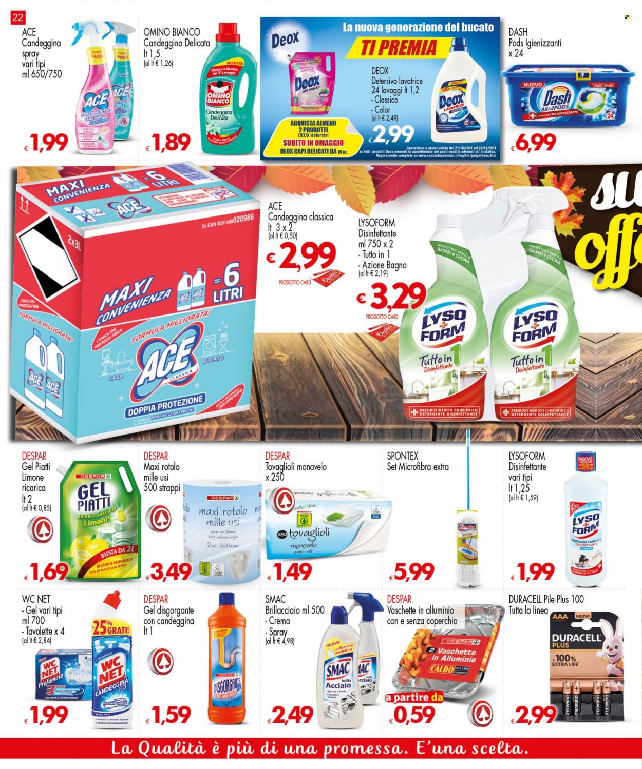 Volantino Interspar - 21/10/2021 - 3/11/2021. Pagina 22