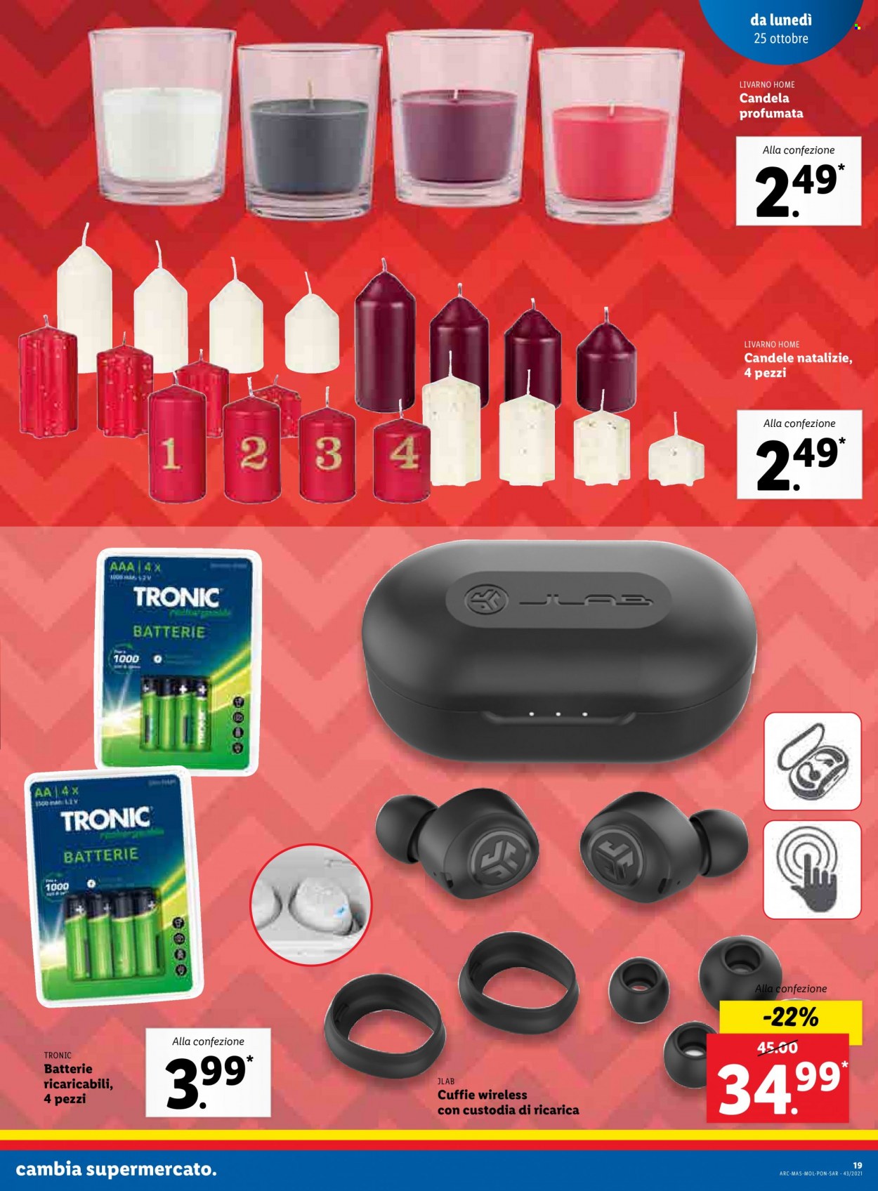 Volantino Lidl - 25/10/2021 - 31/10/2021. Pagina 19