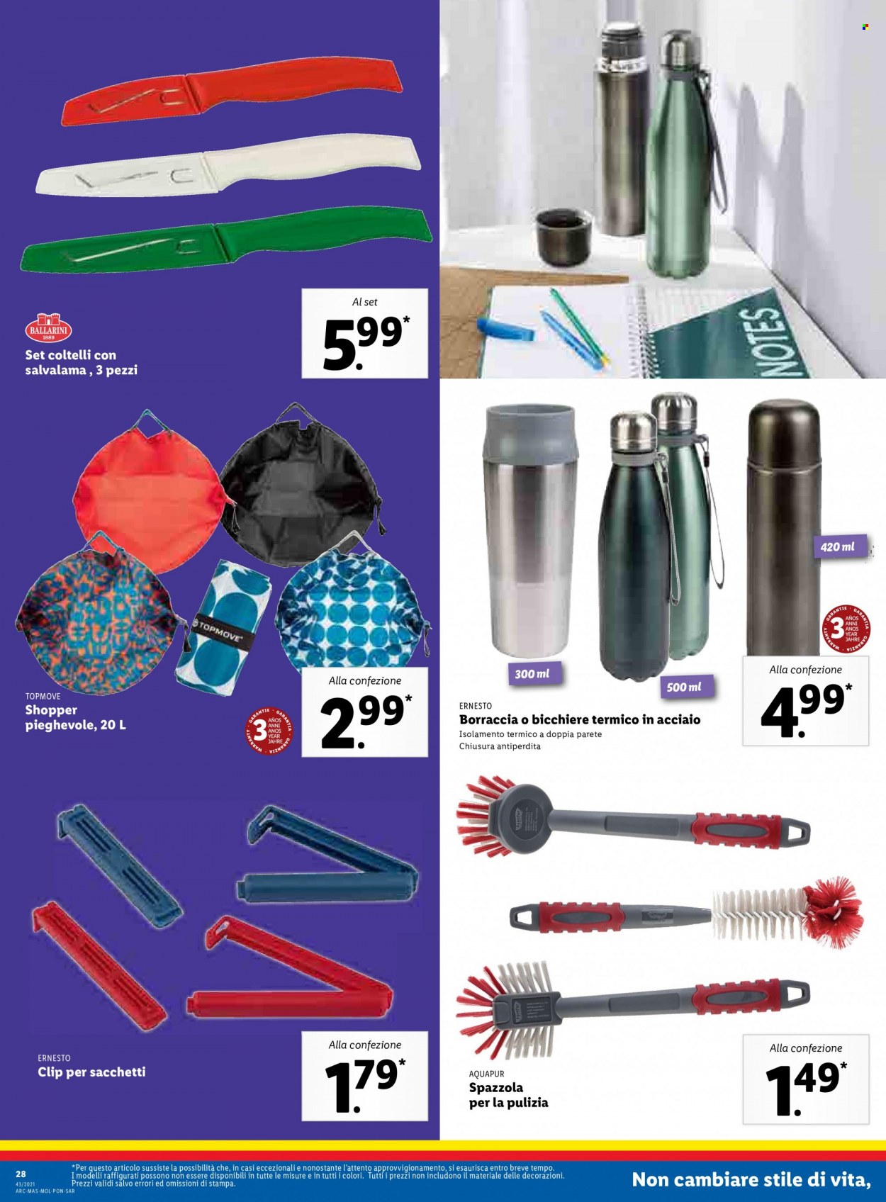 Volantino Lidl - 25/10/2021 - 31/10/2021. Pagina 28