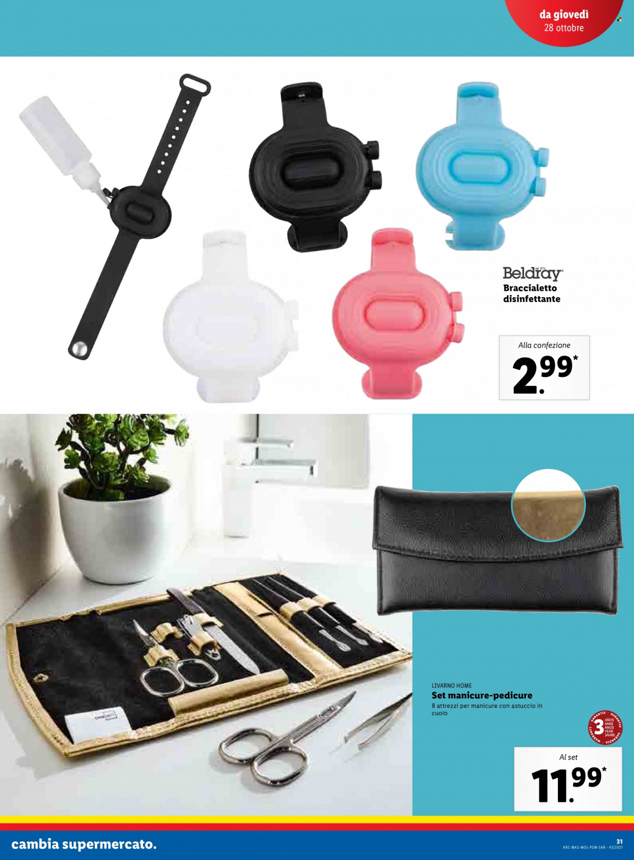 Volantino Lidl - 25/10/2021 - 31/10/2021. Pagina 31