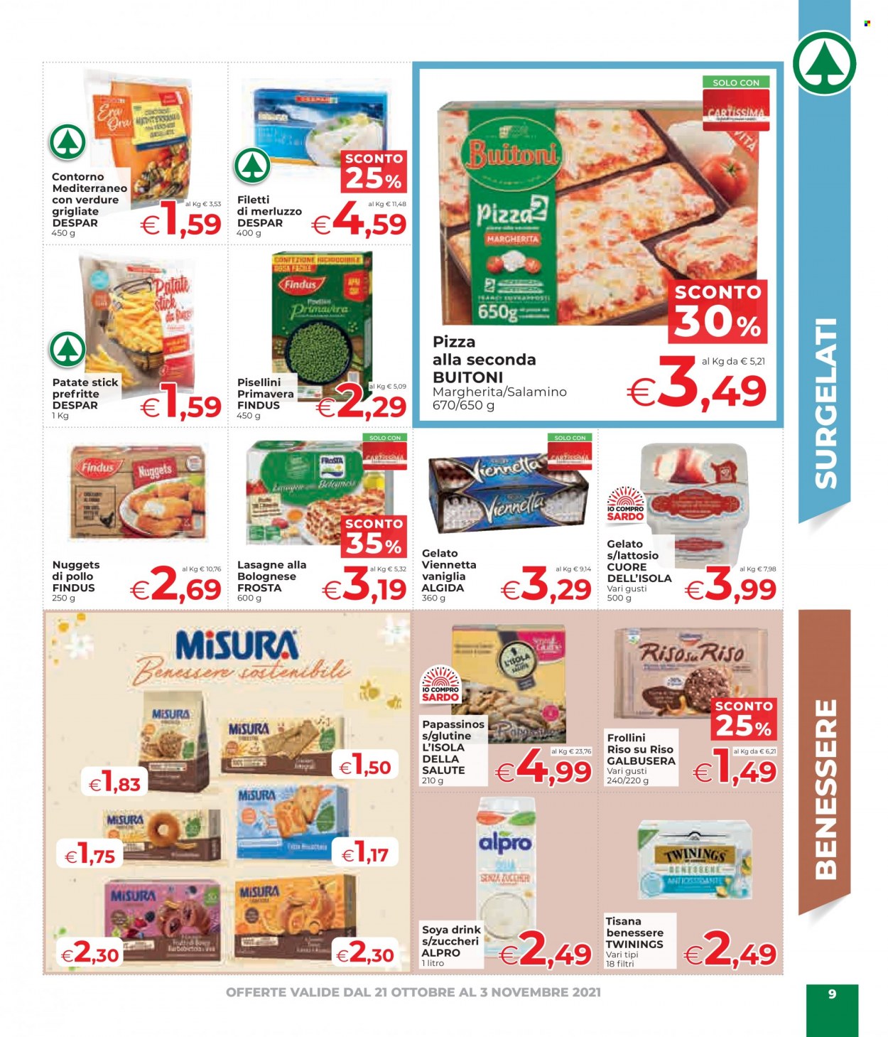 Volantino Despar - 21/10/2021 - 3/11/2021. Pagina 9
