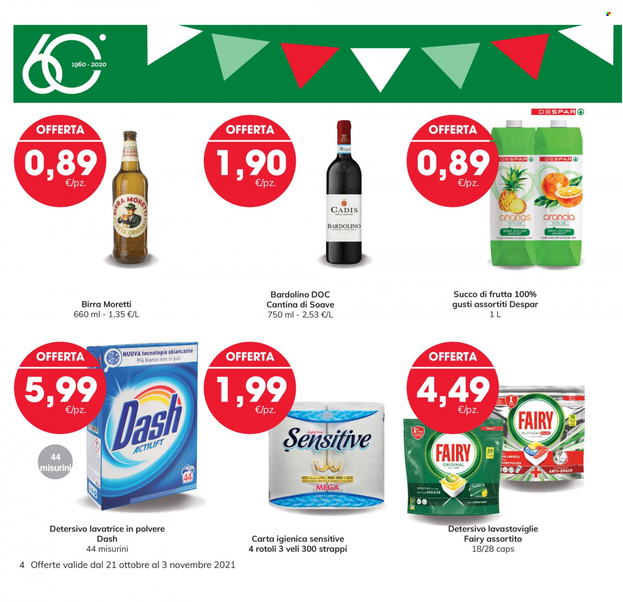 Volantino Eurospar - 21/10/2021 - 3/11/2021. Pagina 4