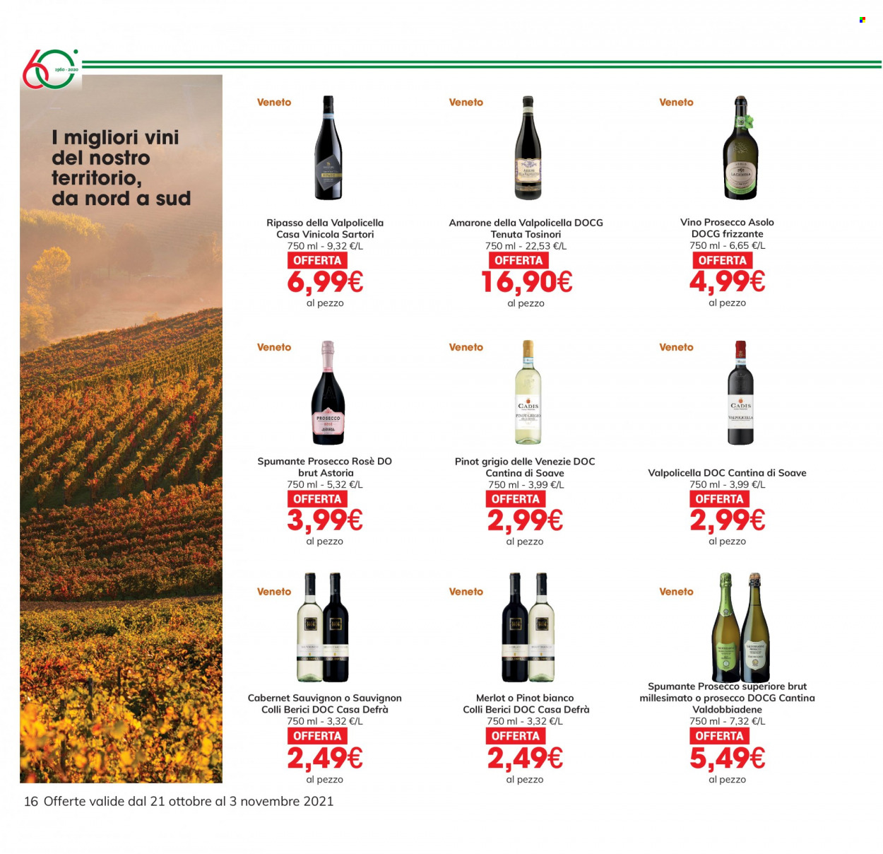 Volantino Eurospar - 21/10/2021 - 3/11/2021. Pagina 16