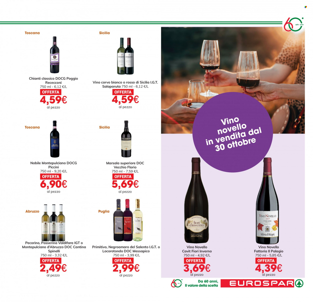Volantino Eurospar - 21/10/2021 - 3/11/2021. Pagina 19
